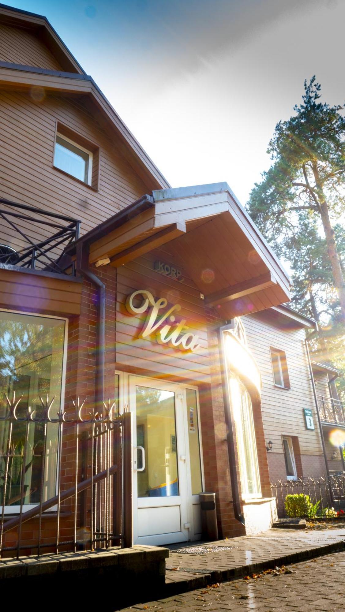Hotel Vita Self Check In Druskininkai Dış mekan fotoğraf